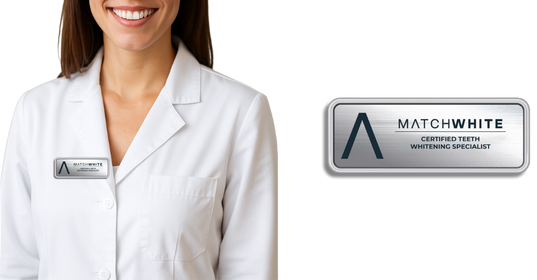 Match White Badge / Pin