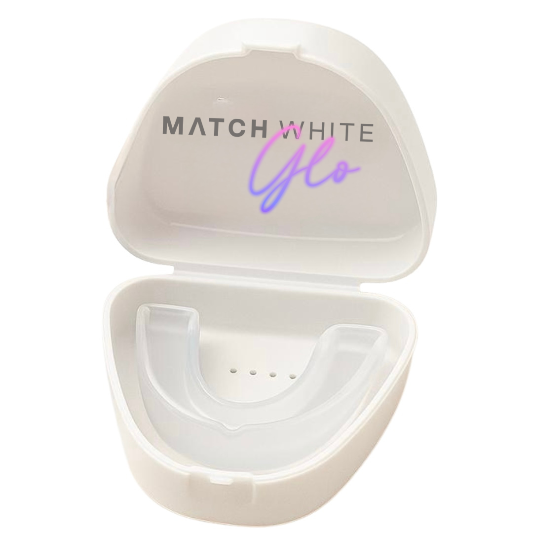 BULK - Match White Glo Mouthguard Case
