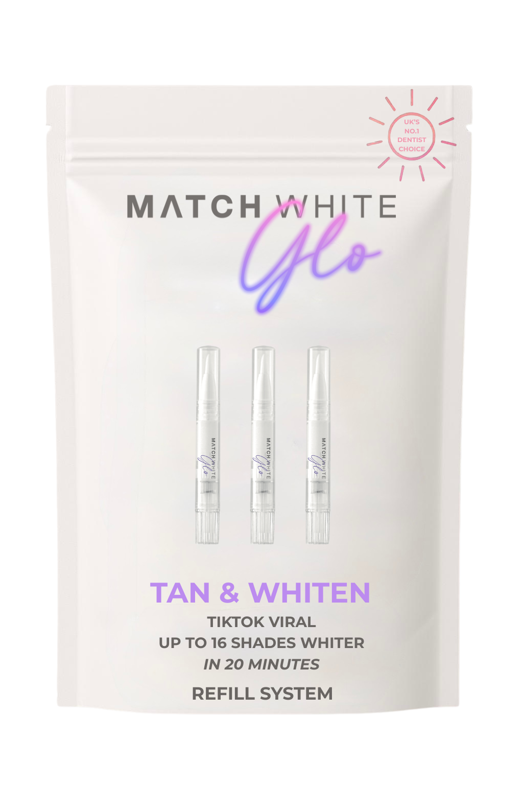 BULK - Match White Glo Refill System
